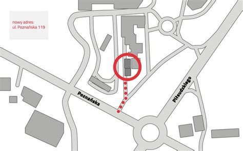 Mapa lokalizacji siedziby firmy w Trzebnicy przy ulicy Kwiatowej