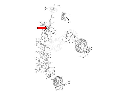 schemat układu elektrycznego traktorka ogrodowego Castel Garden