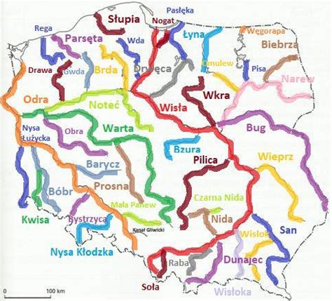 Mapa historyczna regionu z zaznaczonymi rzekami Narew i Wisła oraz lokalizacją Nowego Dworu Mazowieckiego.