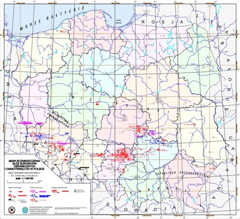 mapa rozmieszczenia punktów szkoleniowych dla rolników w regionie