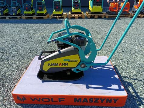 Zagęszczarka jednokierunkowa Ammann APF 20/50 w pracy