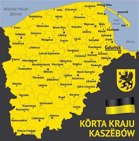 Mapa regionu Kochanowic z zaznaczeniem pobliskich miejscowości takich jak Kochcice, Lubliniec