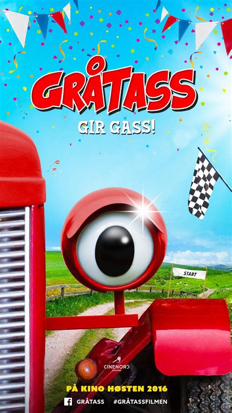 Plakat filmu Gråtass gir gass