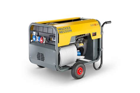 Thematyczne zdjęcie agregatu prądotwórczego Wacker Neuson GS 8003 G w warunkach budowy