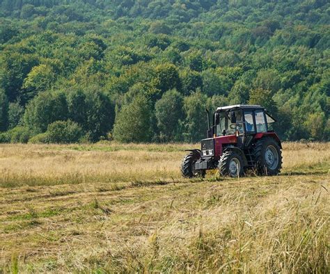 Zdjecie poglądowe ciągnika YTO w polu