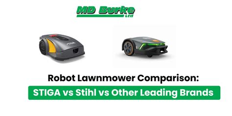 Comparison table of key features of Stiga, Stihl, and Al-ko electric lawnmowers