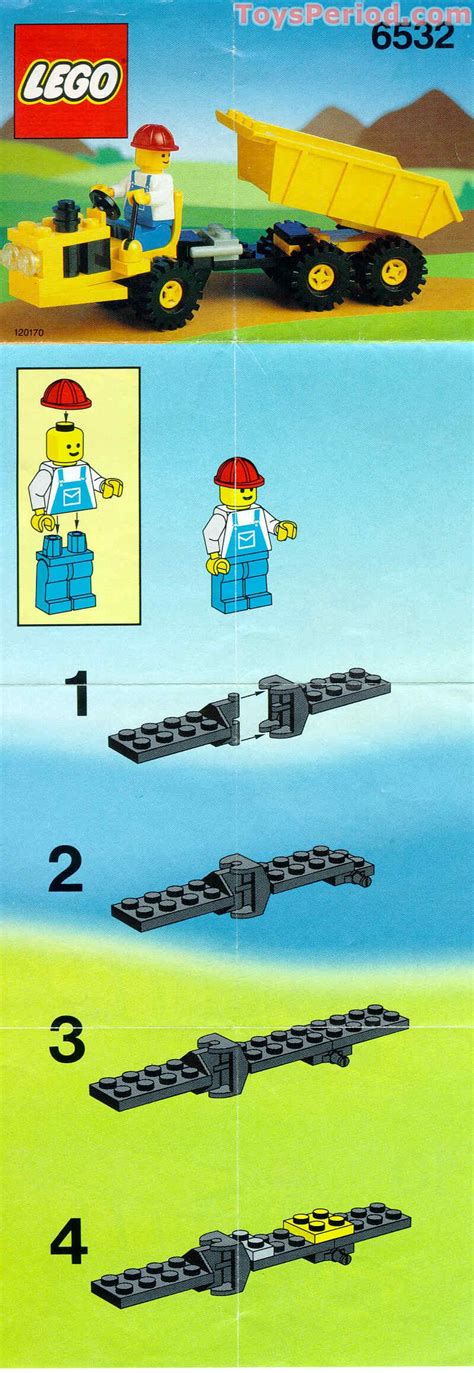 Zdjęcie okładki instrukcji LEGO 6532