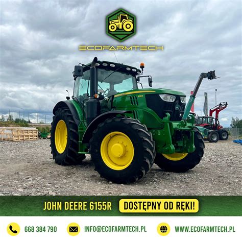 John Deere 8360R w pracy na polu