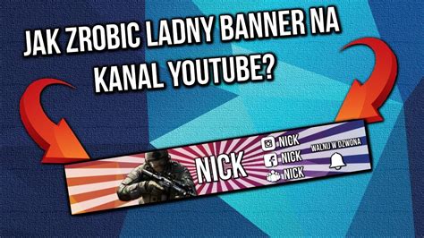 projekt baneru kanału YouTube z traktorem w tle i nazwą kanału
