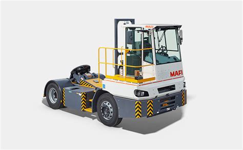 Thematic photo of MAFI MT30R agricultural tractor in an industrial environment
