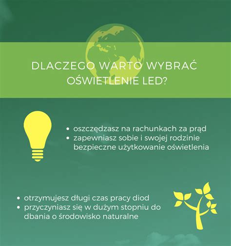 Infografika: zalety oświetlenia LED w opryskiwaczu
