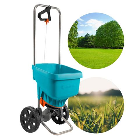 zdjęcie siewnika uniwersalnego Gardena w użyciu