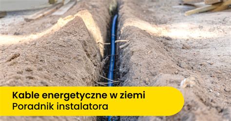 schemat przekroju ziemi z zaznaczonymi rurociągami i kablami