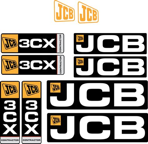 zdjęcie naklejki JCB ISO-11H (333/R0983)