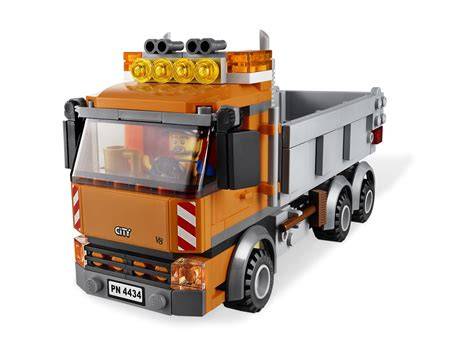 Zdjęcie przedstawiające zbudowany zestaw LEGO City 4434 Wywrotka