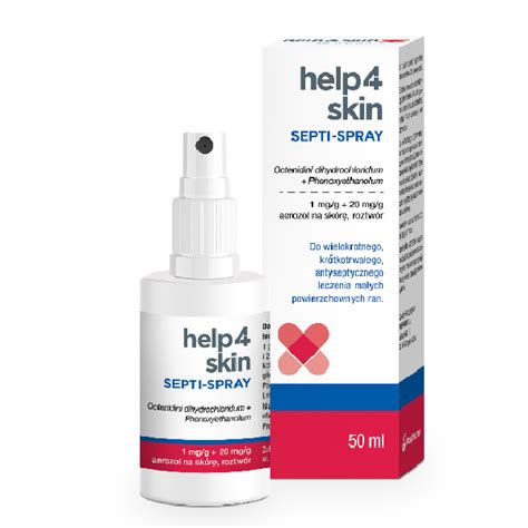 Photo of Help4Skin SEPTI-SPRAY packaging