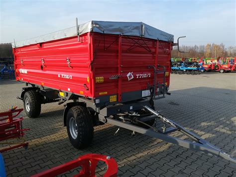 specyfikacja techniczna przyczepy Metal-Fach T710/1