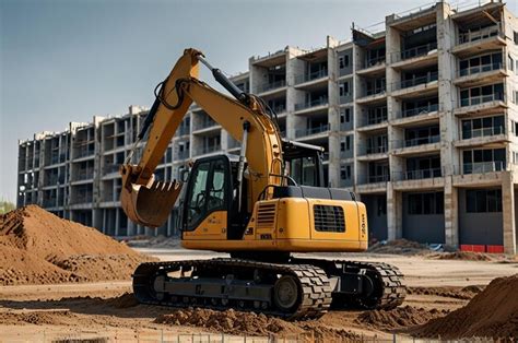 Thematic photo of a Terex TC225LC crawler excavator on a construction site