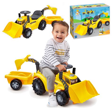 Mówiący spychacz Muck Fisher-Price z ruchomą łyżką i wywrotką