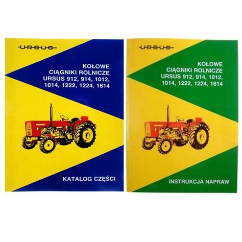 Schemat porównujący kluczowe cechy ciągników Ursus C-385, Ursus 1012, Ursus 1222 i Ursus 1614.