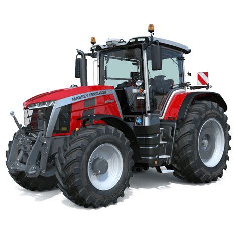 Wizualizacja silnika AGCO Power Stage V w ciągniku Massey Ferguson
