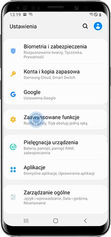 Zrzut ekranu przedstawiajacy opcje 
