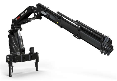 Nowoczesny żuraw HIAB X-HiPro 1058