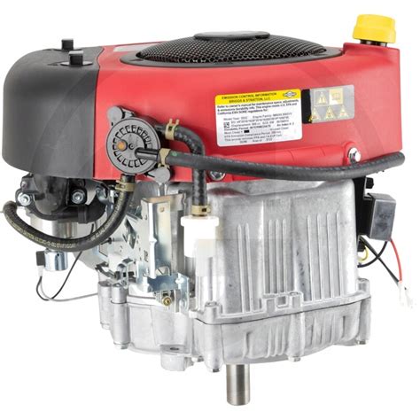 Zdjęcie silnika Briggs & Stratton z zaznaczonym rozrusznikiem