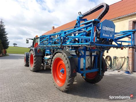 Opryskiwacz Lemken Albatros w akcji na polu