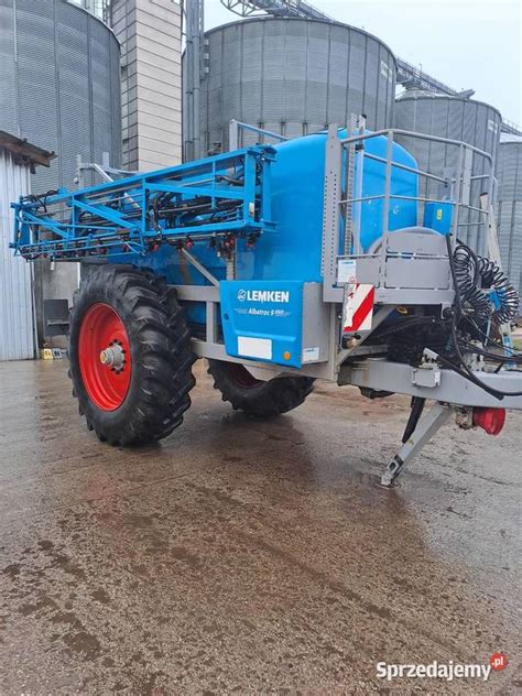 Belka opryskiwacza Lemken Albatros w pozycji rozłożonej