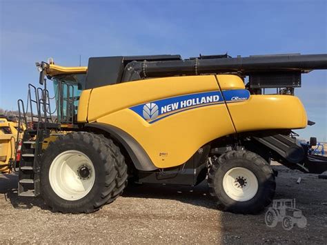 New Holland CR9090 Elevation w akcji podczas bicia rekordu