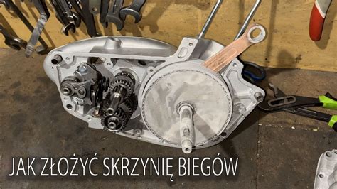 Porównanie oryginalnego i wzmocnionego cięgna zmiany biegów w Castel Garden ELV63
