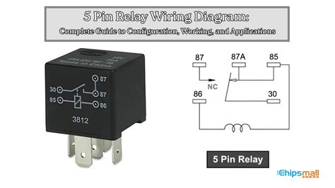 Generic schematic diagram of 4-pin and 5-pin ignition switches with pin labels