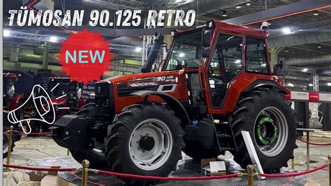 Turecki ciągnik Tümosan 90.125 Retro, inspirowany modelami FiatAgri