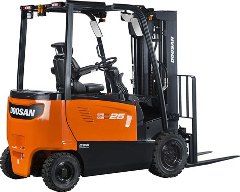 Bobcat prezentujący nowe modele wózków widłowych (np. B80NS)