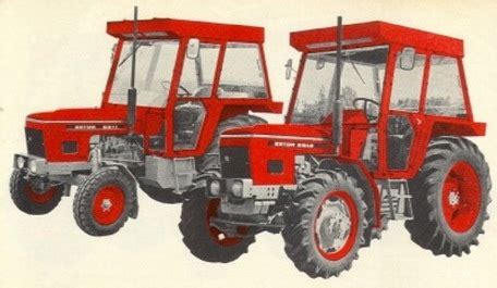 zdjęcie archiwalne ciągnika Zetor 4945 w warunkach polowych