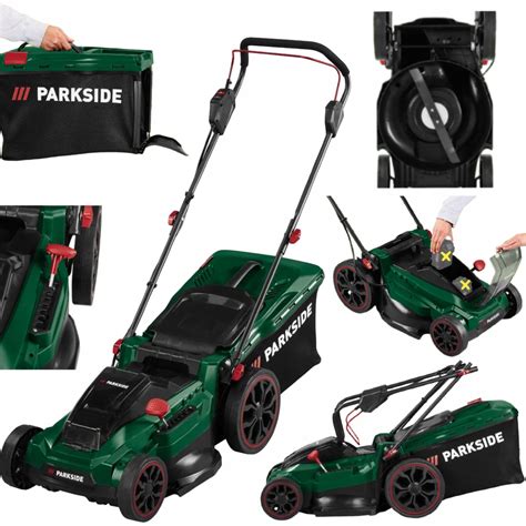 Fotografia kosiarki akumulatorowej PARKSIDE® 40 V PRMA 40-Li B3