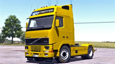 Zdjęcie zmontowanego w Polsce Volvo FH12 z lat 90. z logo Jelcza lub Volvo Wrocław