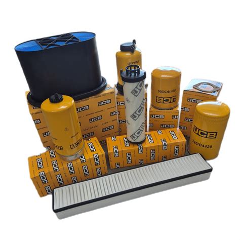 Zestaw filtrów do maszyn budowlanych JCB