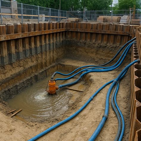 zdjęcie pompy hydraulicznej w trudnych warunkach