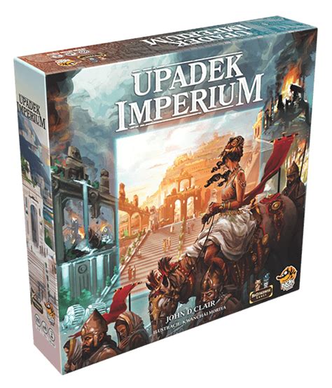 zdjęcie pudełka gry planszowej Upadek Imperium