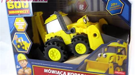 Zabawka ciągnik Bob Budowniczy z postaciami z bajki