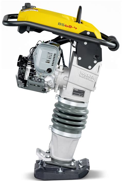 Photo of a rammer/ubijak stopowy in action