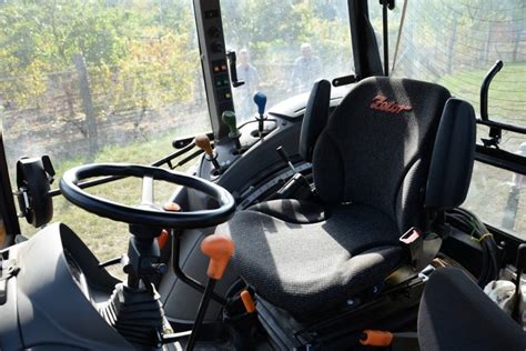 View from the driver's seat of a Zetor 15