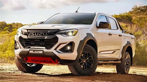 Photo of the Isuzu D-Max pickup truck in an agricultural setting
