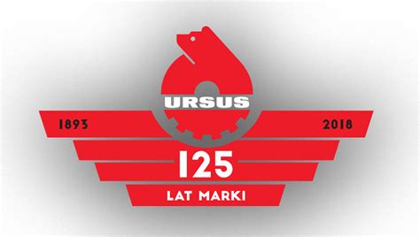 Współczesne logo Ursus symbolizujące odrodzenie marki