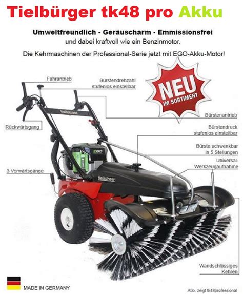 Tabela danych technicznych zamiatarki Tielbürger tk48 Hydrostat (infografika)