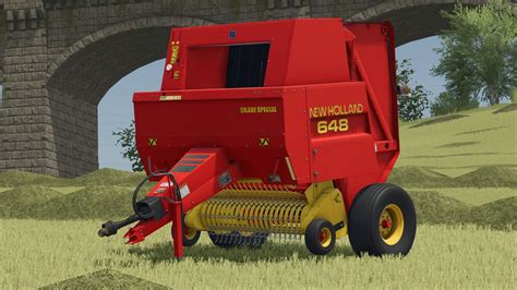 Schemat budowy prasy New Holland 648