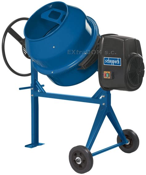 Betoniarka Scheppach MIX125 w akcji