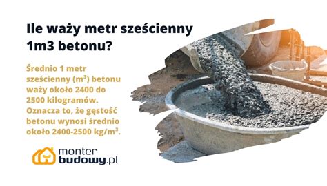 Infografika przedstawiająca wpływ domieszek i warunków pogodowych na gęstość betonu